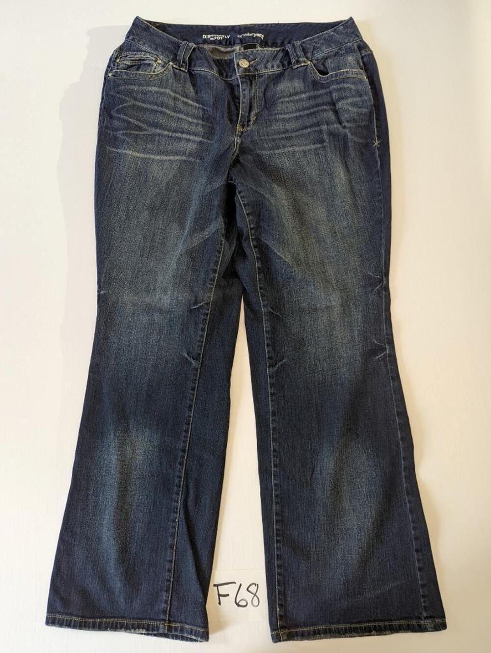 Lane Bryant Blue Jeans Size 16 Average Distinctly Boot -0223F68